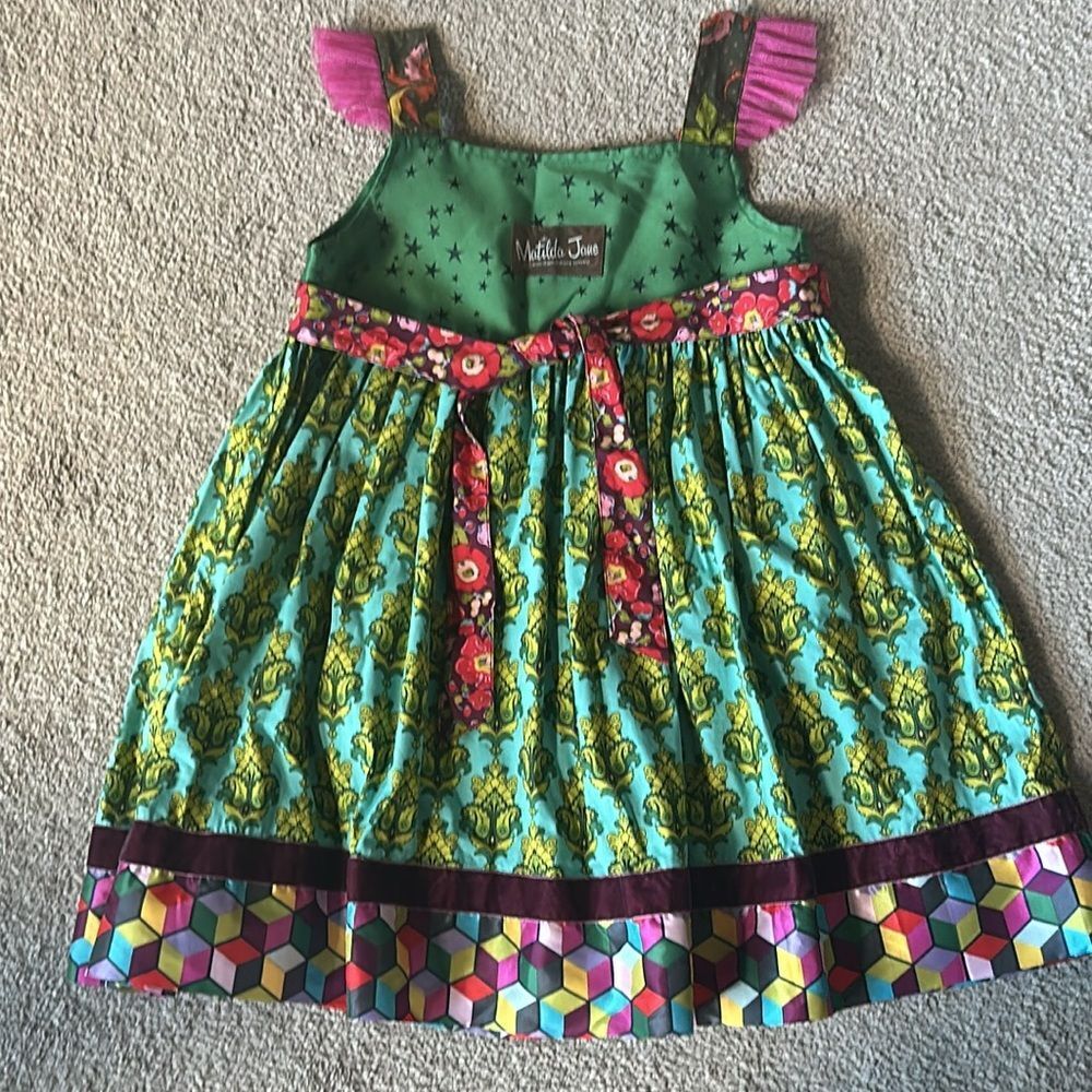 Matilda Jane Paint by Numbers Sledding Apron Dress! - Picture 16 of 16